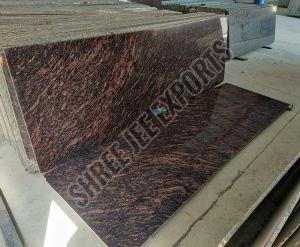 Silky Brown Granite Slab