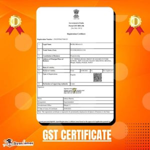 gst certificate services