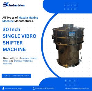 30 Inch Single Vibro Machine