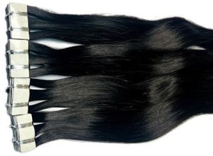 Tape In Single Side Human Hair Extensions 20 Inches