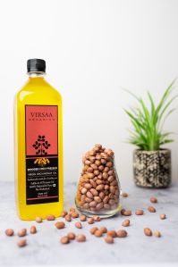 Wooden Cold Pressed Groundnut Oil