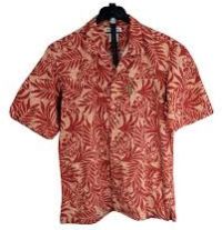 Mens Relaxed Fit Hawaiian Shirt