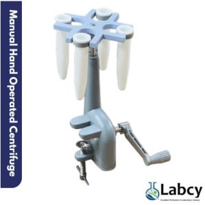 LABCY BRAND HAND OPERATED CENTRIFUGE