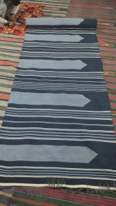 Handloom Cotton Musalla Blue and Grey