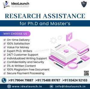 Research Assistance for PhD and Masters