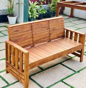 Wooden Sofa Set