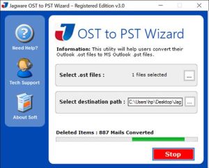 Microsoft OST to PST Converter