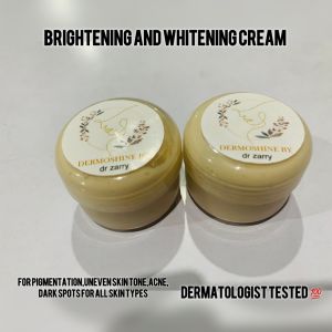 Brightening and whitening cream