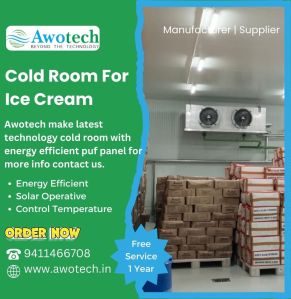 Cold Room For Ice Cream