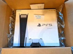 unopened sony ps5 disc edition console