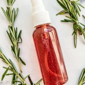 Red flower magical face toner