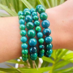 Chrysocolla Bracelet - 8 mm