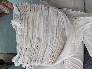 Old dhoti Pure white cotton