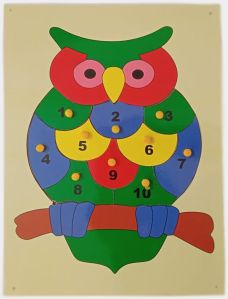 Wooden Owl Puzzle