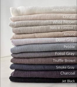 pure linen fabric