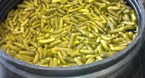 Pickled gherkins 1-4 cm