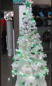 White Christmas Tree