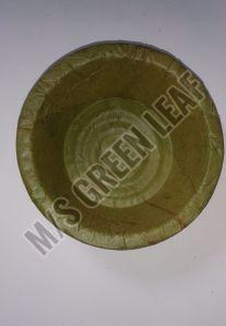 Round Siali Leaf Bowl