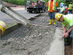 concrete road construction service