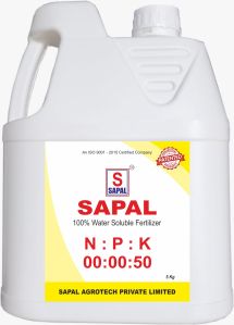 sapal 00 00 50 npk fertilizer