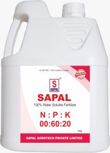 sapal 00 60 20 npk fertilizer