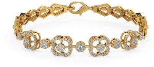 Twinkling Hearts Lab Grown Diamond Bracelet