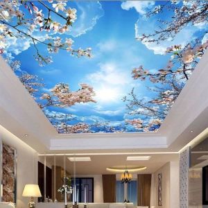 Vinyl Ceiling Wallpaper