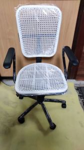 Wire Knitted Revolving Chair