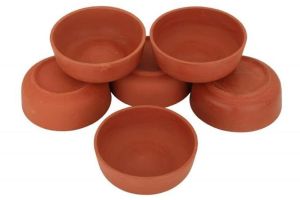 Terracotta Clay Bowl Set