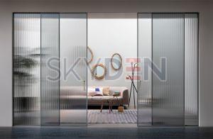 telescopic sliding door