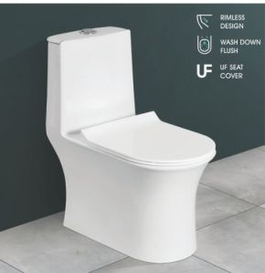 670mmx225mmX740mm One Piece Closet Toilet