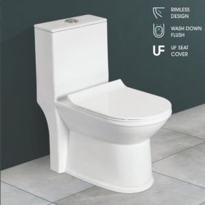 690mmx375mmX750mm One Piece Closet Toilet