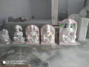 shiv pariwar marble statue