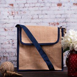 Plain Jute Sling Bag