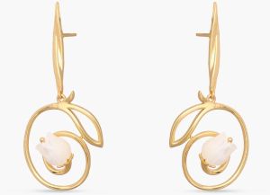 TULIP ENCHANTE SILVER DROP EARRINGS