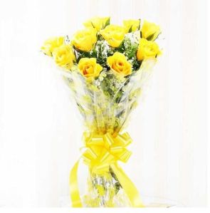 Special Friendship Yellow Roses