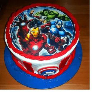 Superhero Designer Cake