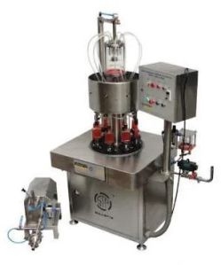 vaccumetric filling machine