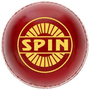 VICKY SPIN (PACK OF 1) LEATHER BALL - RED