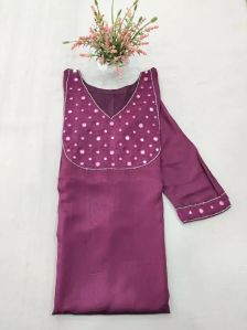 Silk Daily Wear Kurtis