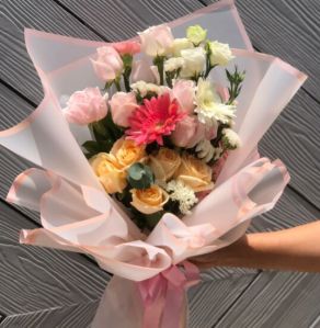 summer wine flower bouquets