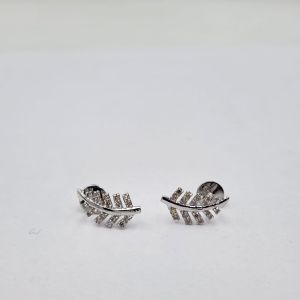 JCT9 Ladies Diamond Gold Earrings