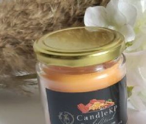 Luxury sandalwood scented jar candles- Round Jar