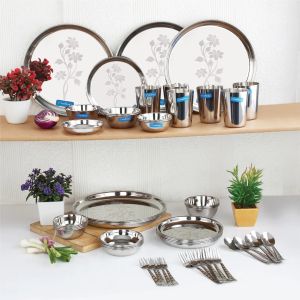 Dine Stainless Steel Dinner Set 54 Pcs