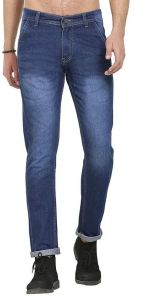 Regular Fit Denim Jeans For Men