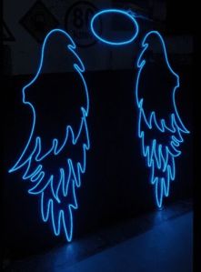 Wings Neon Sign