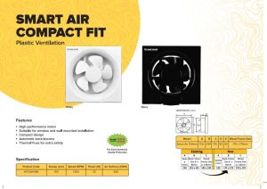 Smart High Performance Ventilation Fan