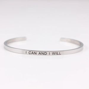 I Can and I Will Wrist Band