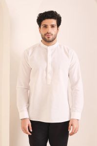 White Modern Kurta