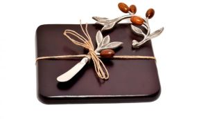 Wooden Olive Design Chopping Board